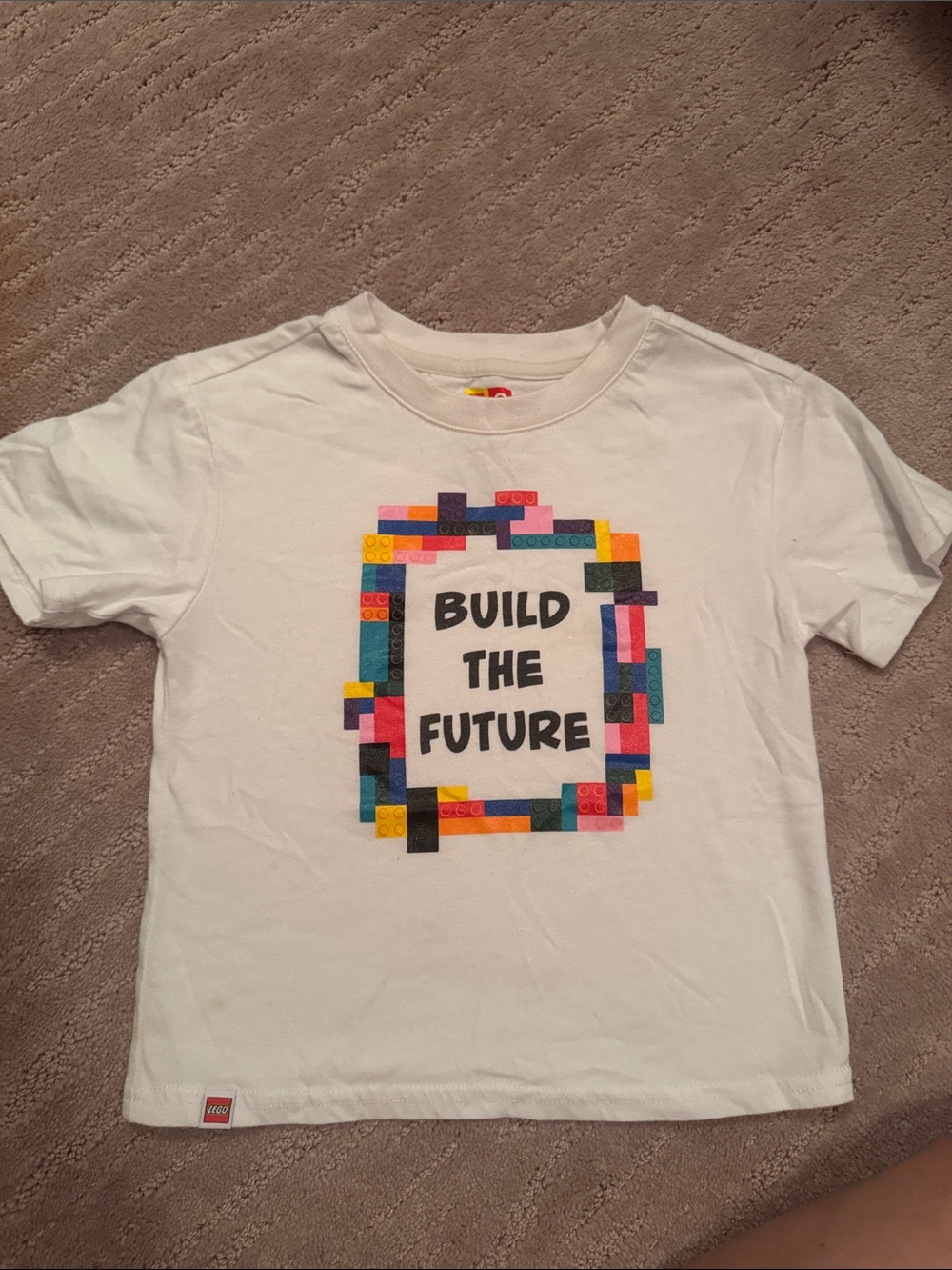 White Kids 'Build The Future' Graphic Tee